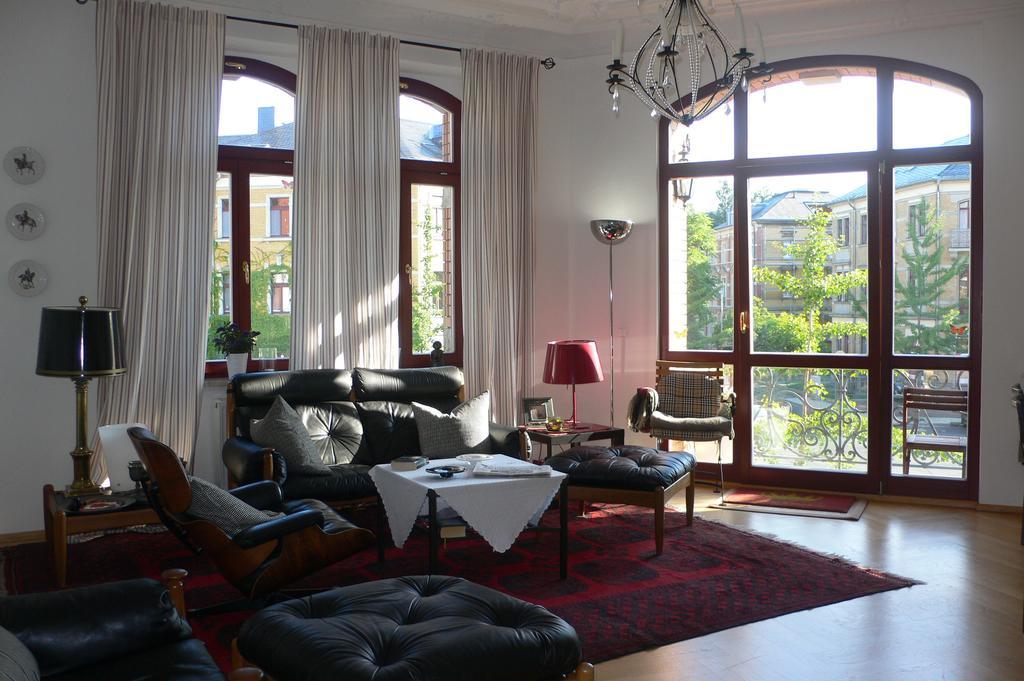 דרזדן Ferienwohnung Villa Fiedler חדר תמונה