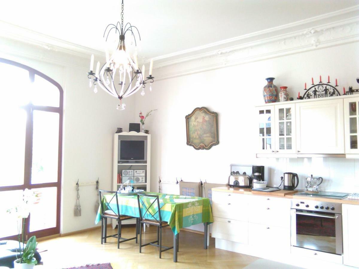 דרזדן Ferienwohnung Villa Fiedler מראה חיצוני תמונה